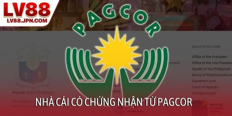 Nhà cái có chứng nhận từ PAGCOR